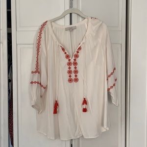 Embroidered Loft Blouse